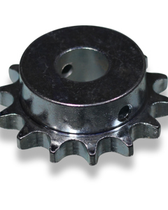 Chain wheel 1/2"-14t-b17.5 sgl Idler roller with chain